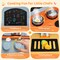 Kids Wooden Kitchen Set with Removable Faucet and Play Utensils